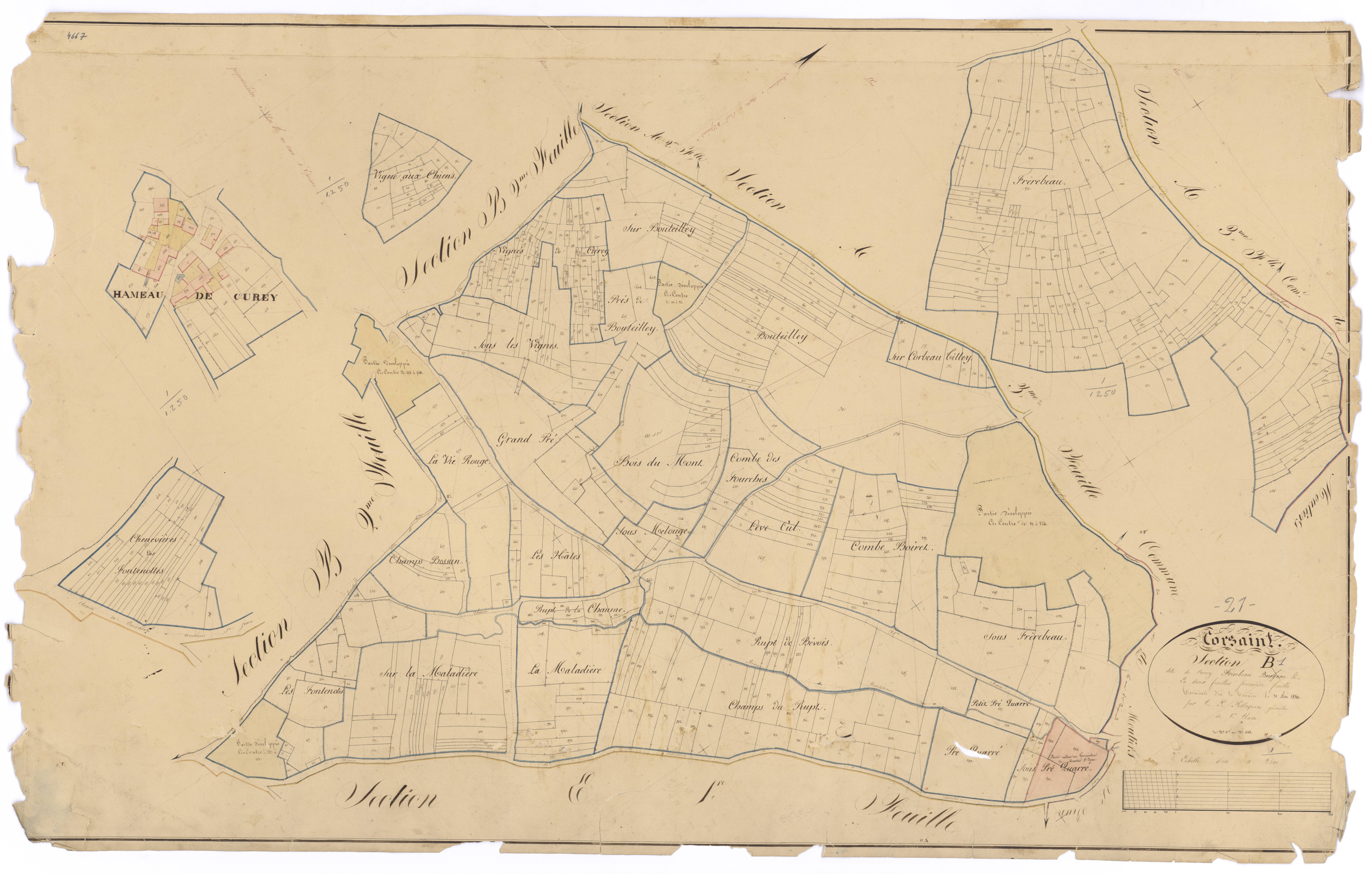 Corsaint - Section B1 - 3 P PLAN 206/6