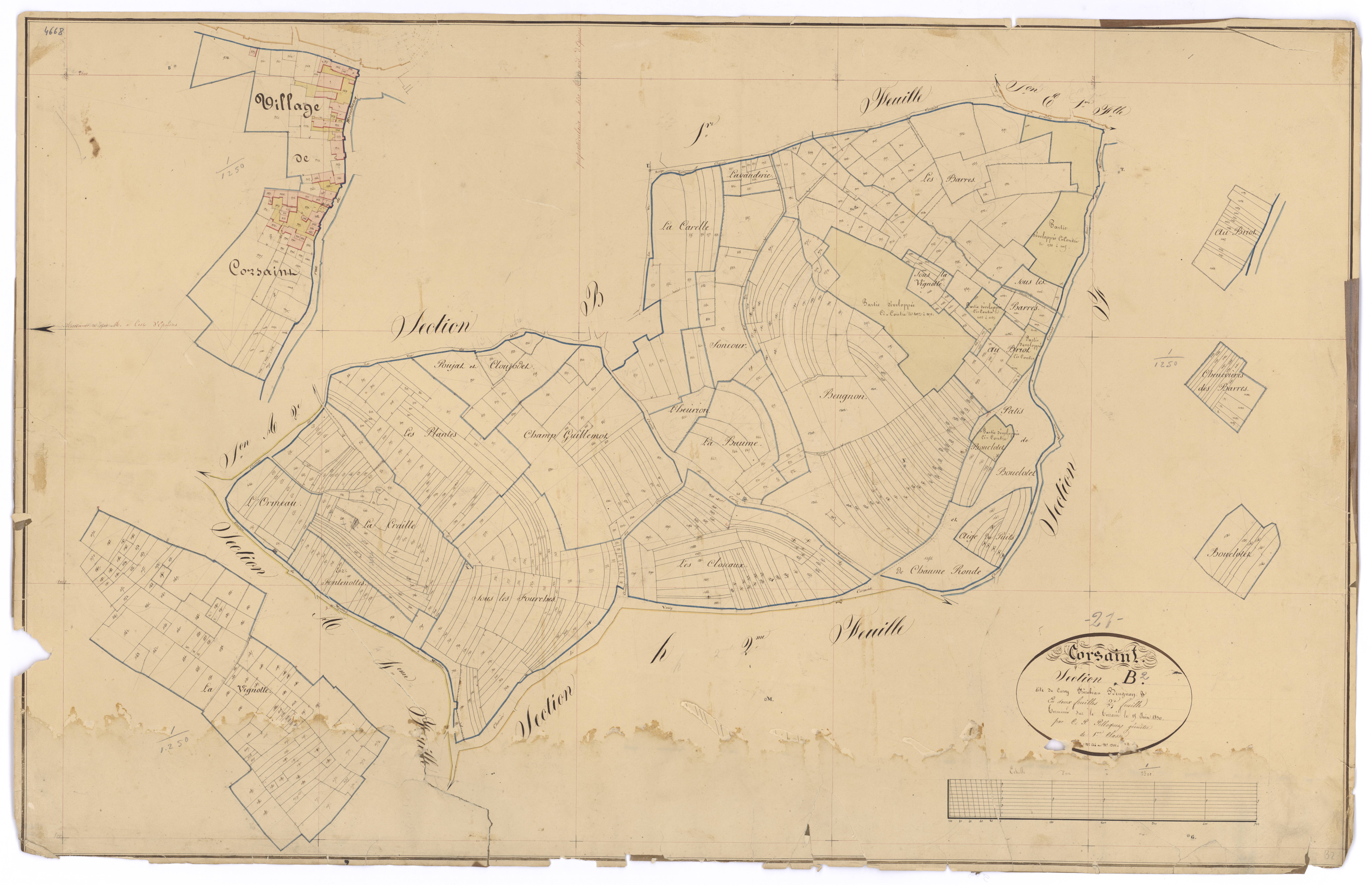 Corsaint - Section B2 - 3 P PLAN 206/7