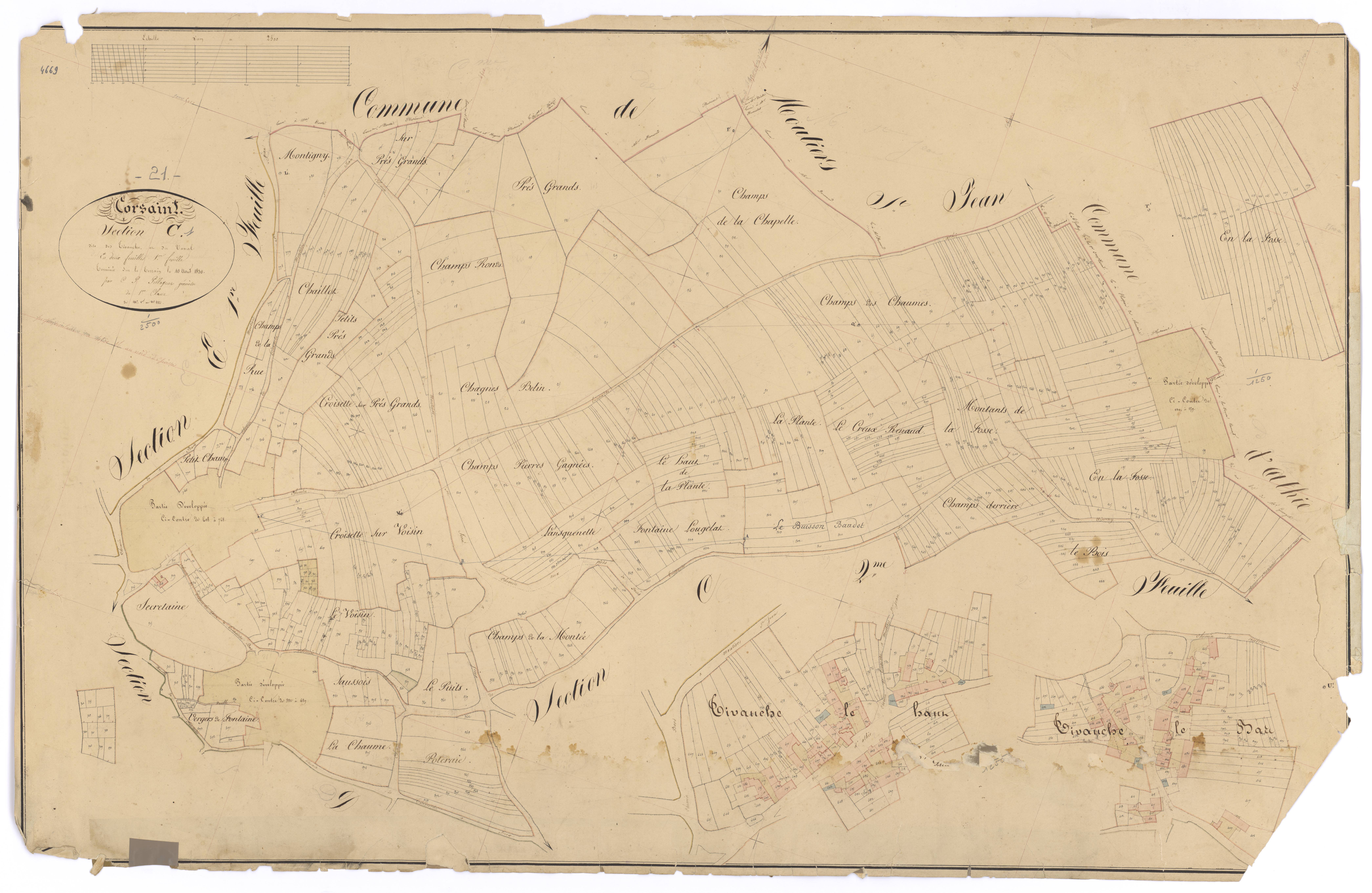 Corsaint - Section C1 - 3 P PLAN 206/8
