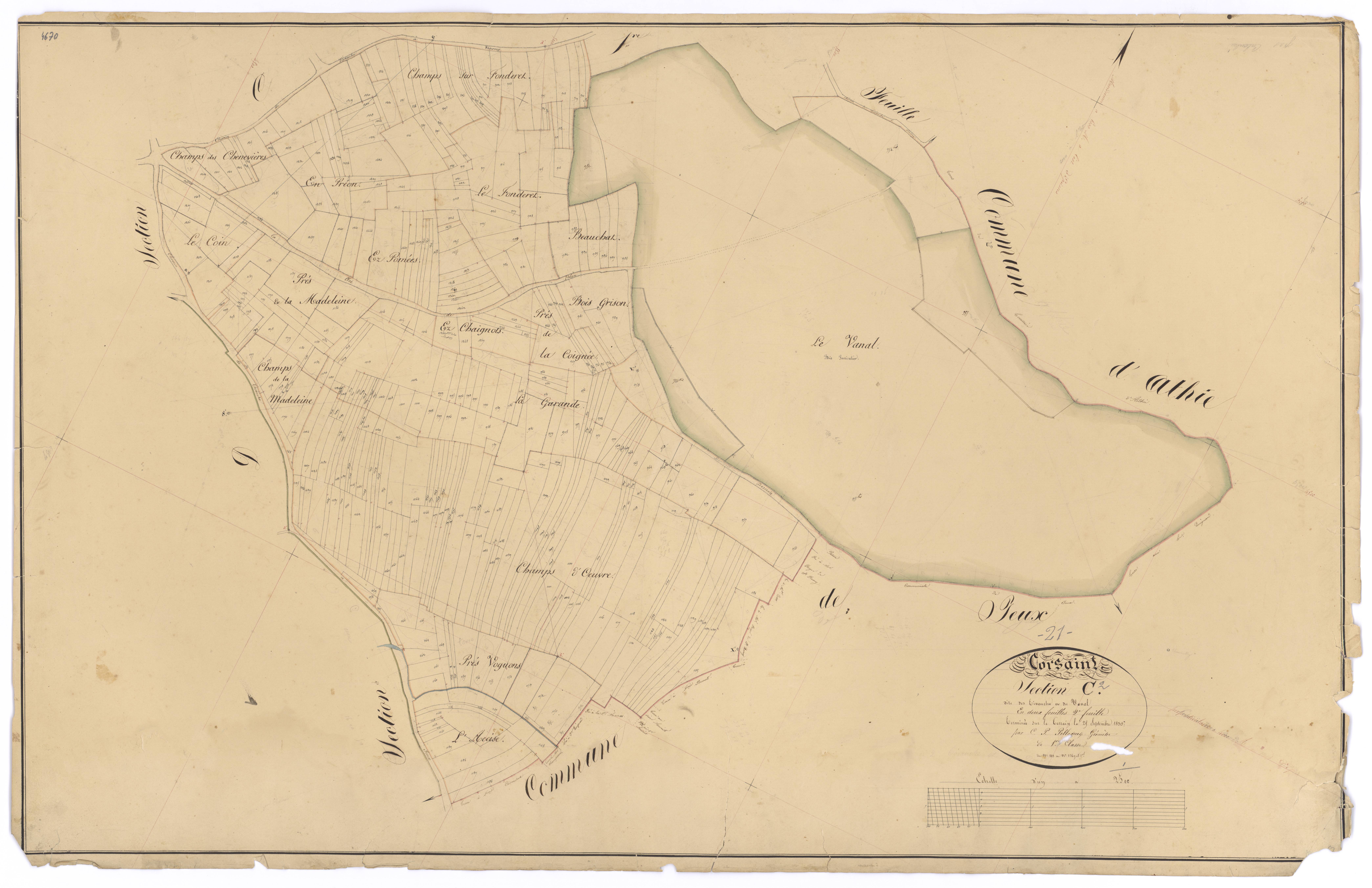 Corsaint - Section C2 - 3 P PLAN 206/9