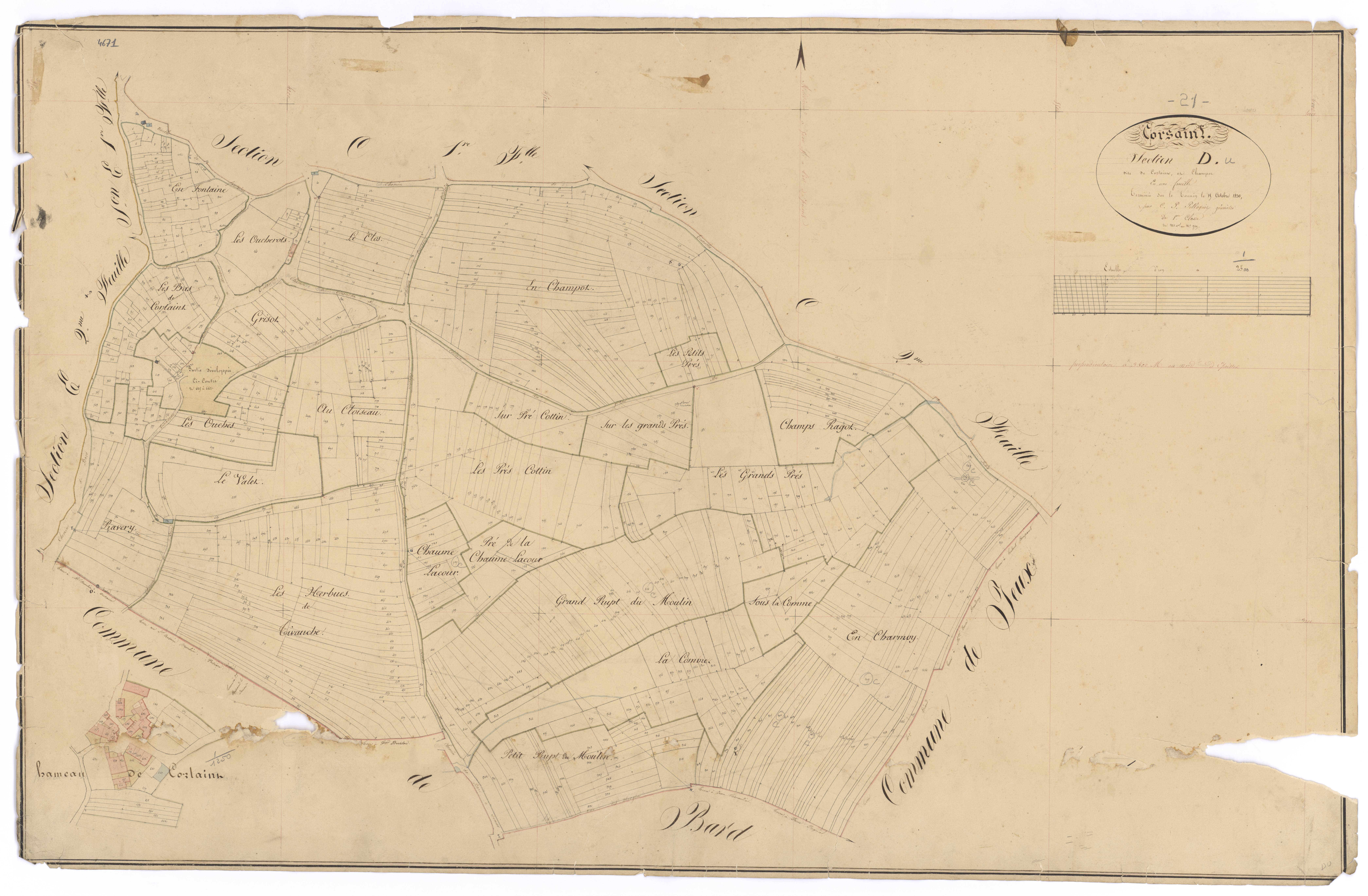 Corsaint - Section D - 3 P PLAN 206/10