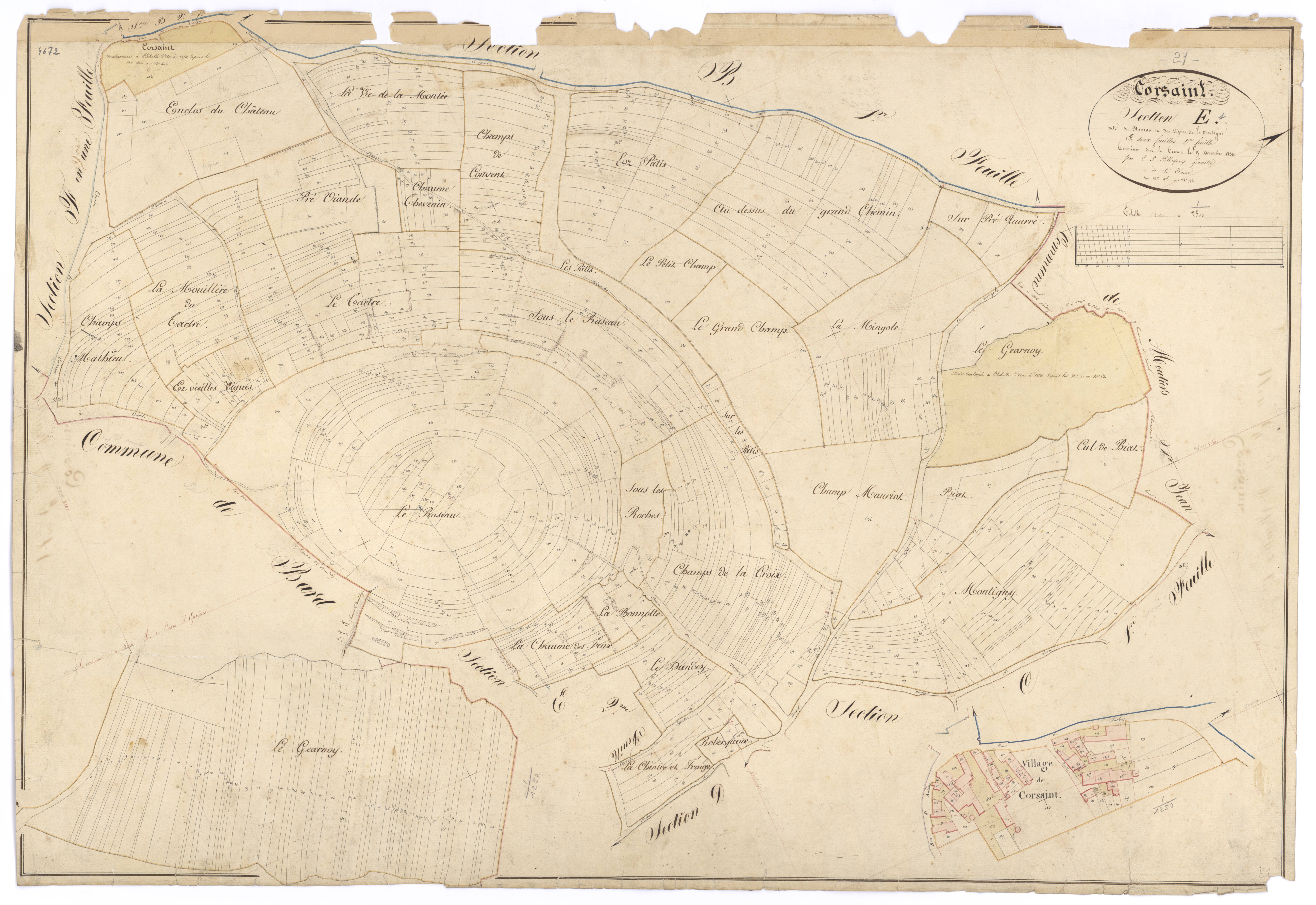 Corsaint - Section E1 - 3 P PLAN 206/11