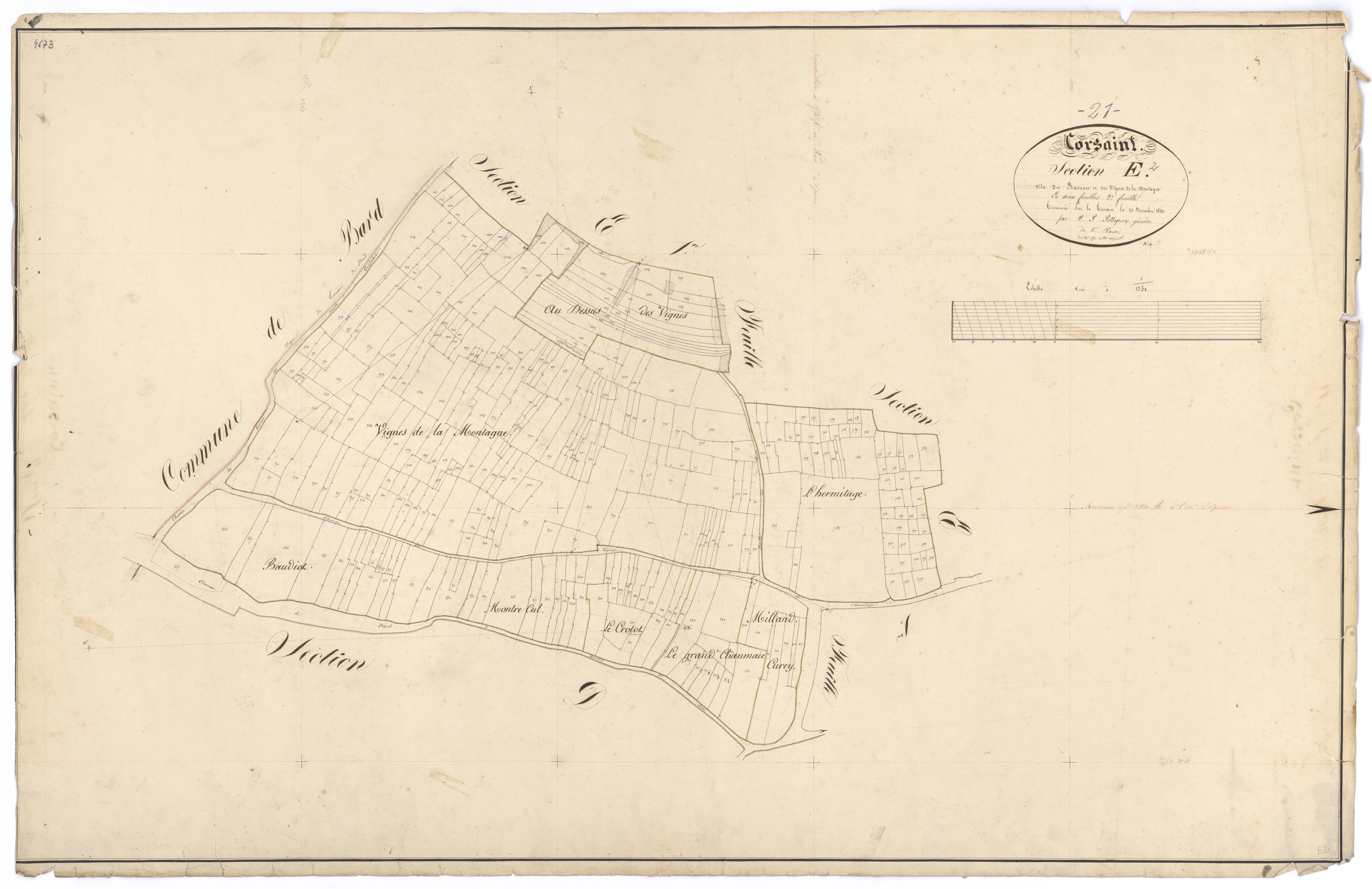 Corsaint - Section E2 - 3 P PLAN 206/12