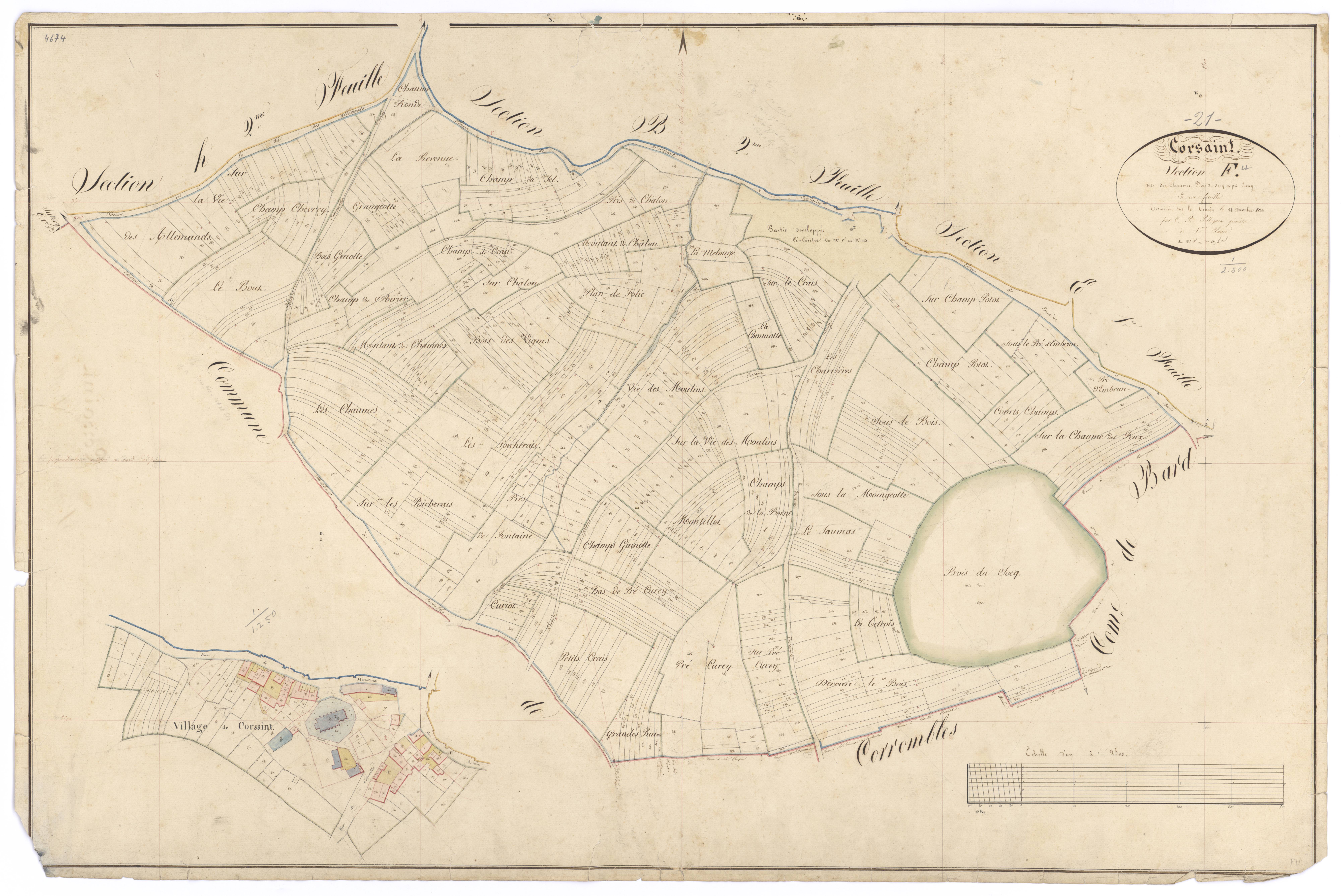 Corsaint - Section F - 3 P PLAN 206/13