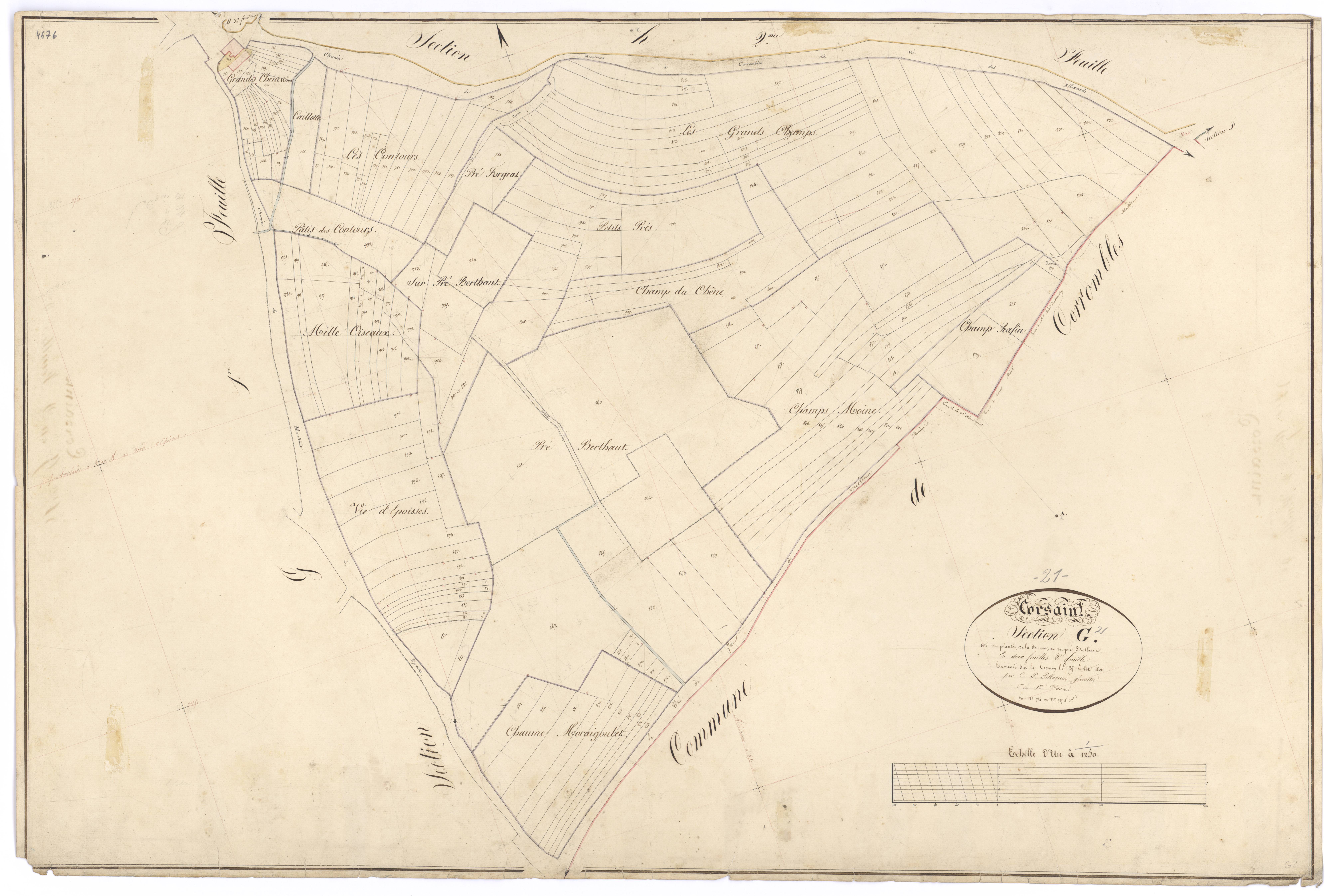 Corsaint - Section G2 - 3 P PLAN 206/15