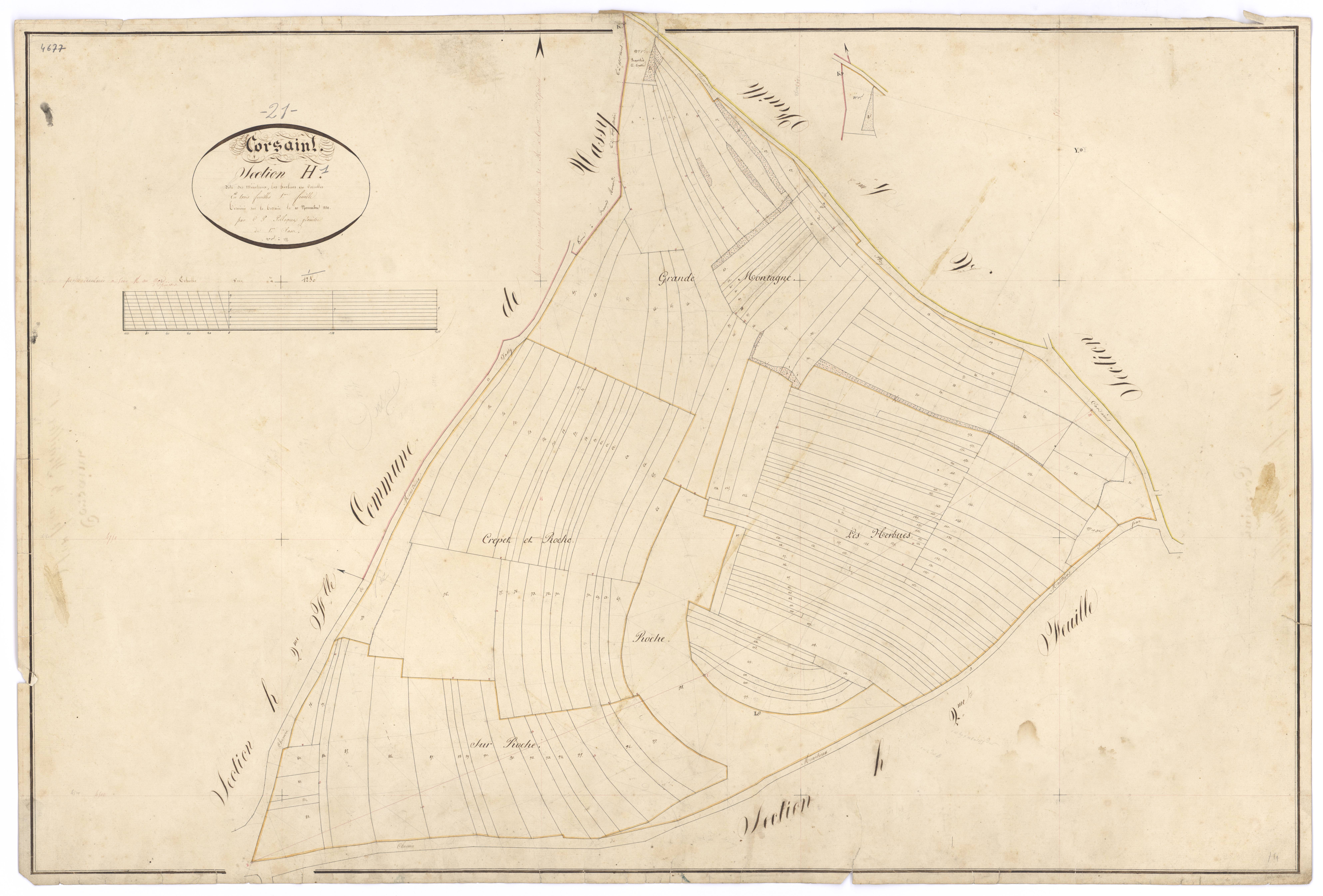 Corsaint - Section H1 - 3 P PLAN 206/16