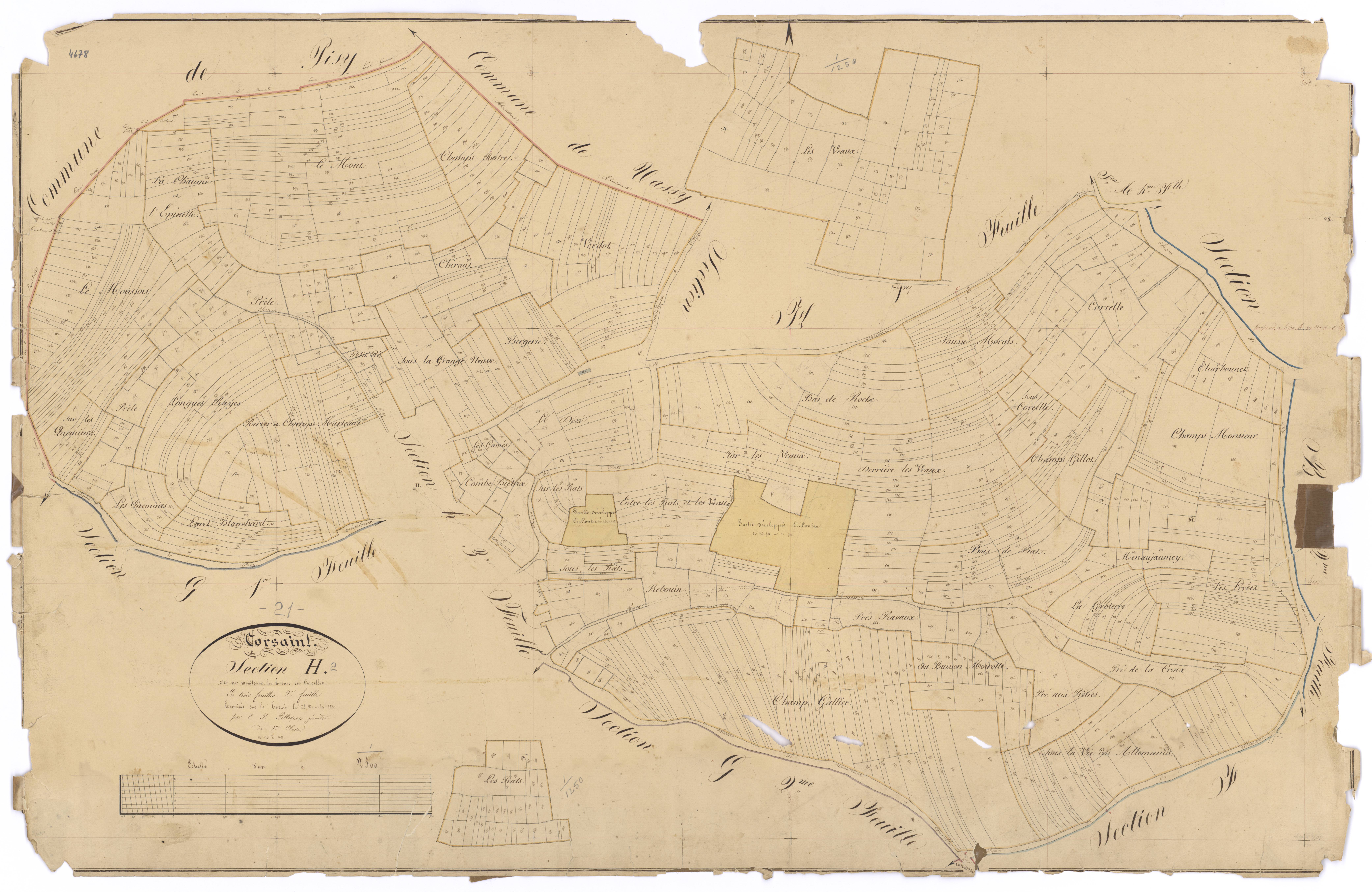 Corsaint - Section H2 - 3 P PLAN 206/17