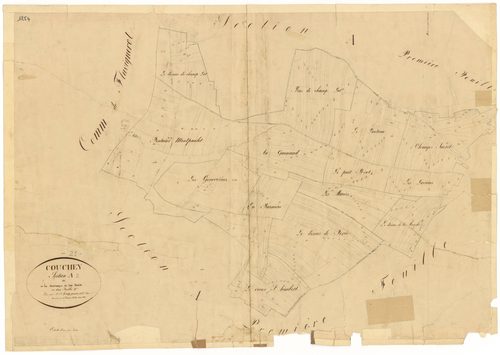 Couchey - Section A2 - 3 P PLAN 207/2