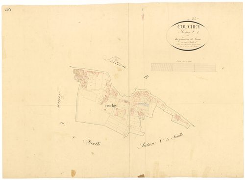 Couchey - Section C1 - 3 P PLAN 207/4