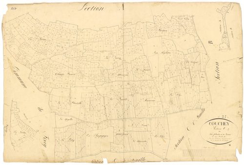 Couchey - Section C2 - 3 P PLAN 207/5