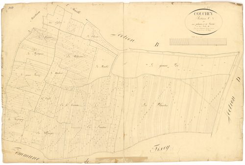 Couchey - Section C3 - 3 P PLAN 207/6