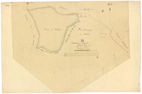Coulmier-le-Sec - Section A - 3 P PLAN 208/2