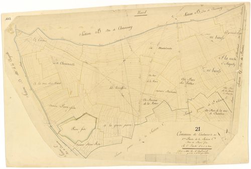 Coulmier-le-Sec - Section C1 - 3 P PLAN 208/4