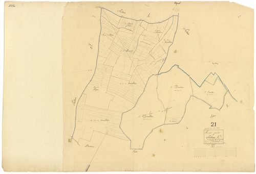 Coulmier-le-Sec - Section K1 - 3 P PLAN 208/13