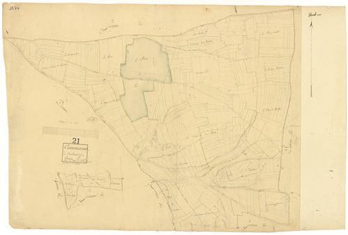 Coulmier-le-Sec - Section L - 3 P PLAN 208/15