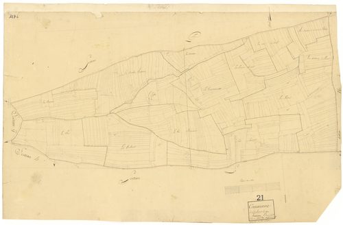 Coulmier-le-Sec - Section O - 3 P PLAN 208/17
