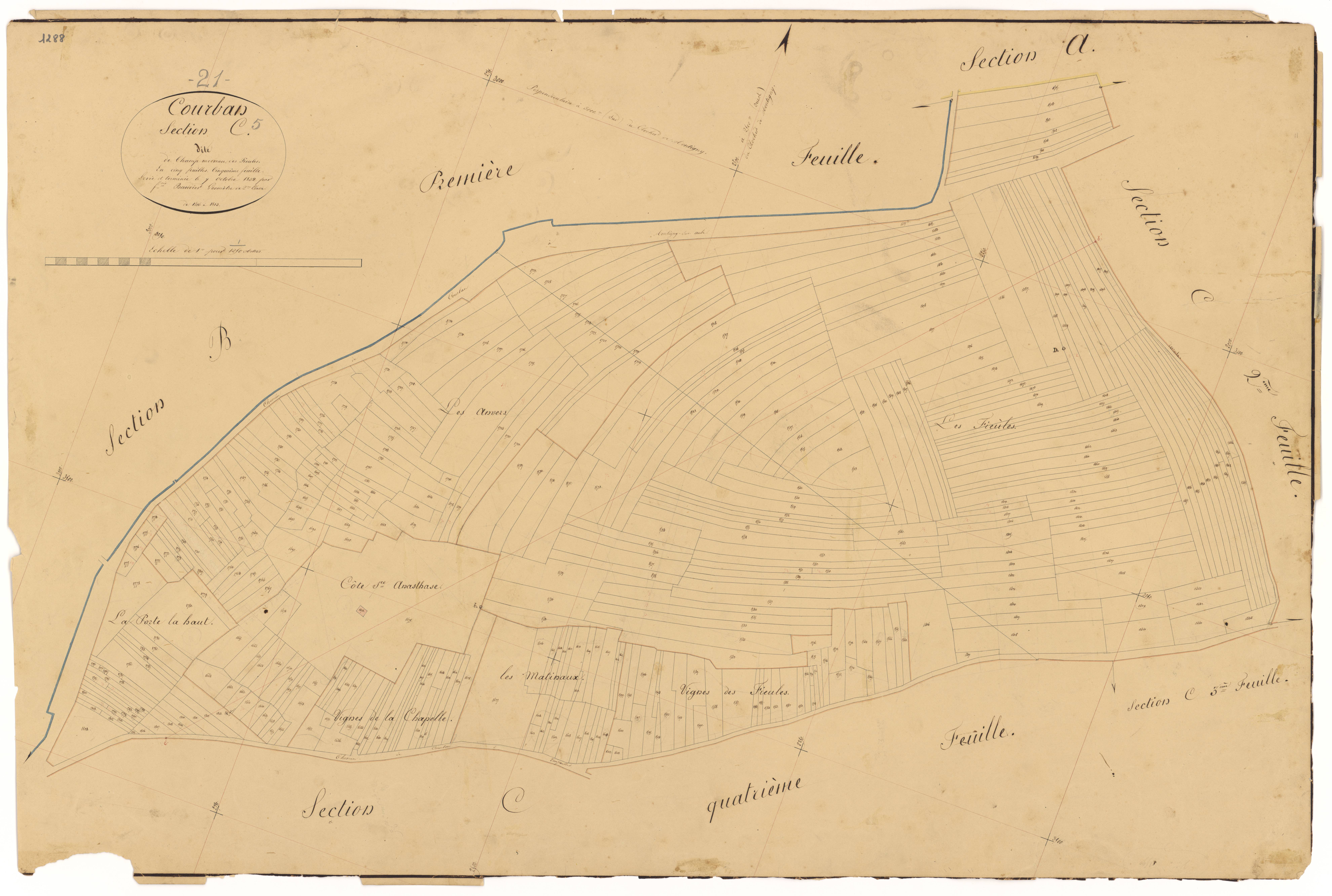 Courban - Section C5 - 3 P PLAN 209/10