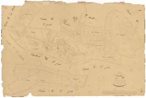Courban - Section B1 - 3 P PLAN 209/3