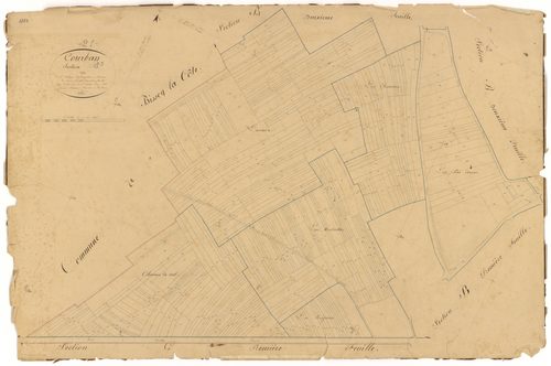 Courban - Section B3 - 3 P PLAN 209/5