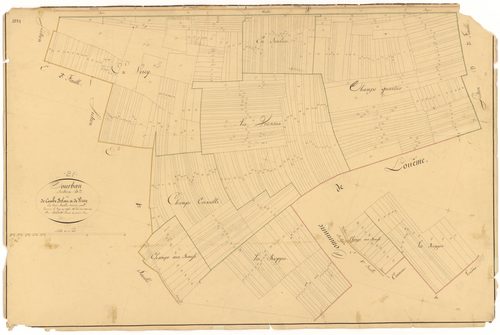 Courban - Section D3 - 3 P PLAN 209/13
