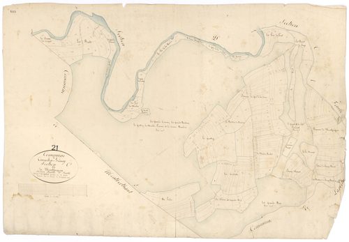 Courcelles-Frémoy - Section C2 - 3 P PLAN 210/8