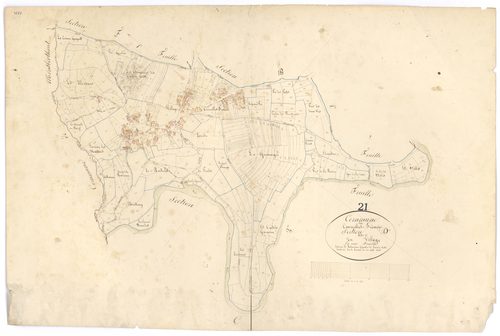 Courcelles-Frémoy - Section D - 3 P PLAN 210/9