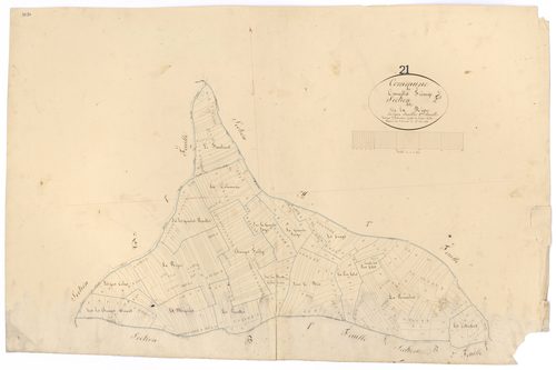 Courcelles-Frémoy - Section E2 - 3 P PLAN 210/11