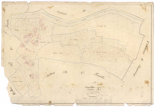 Courcelles-lès-Montbard - Section B1 - 3 P PLAN 211/3