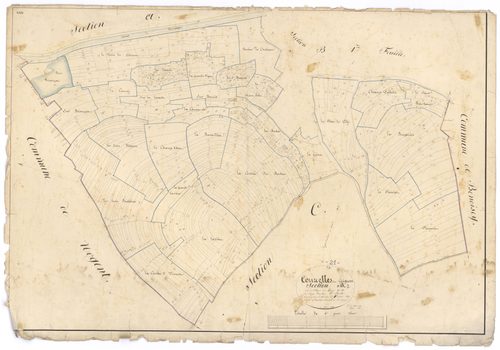 Courcelles-lès-Montbard - Section B2 - 3 P PLAN 211/4