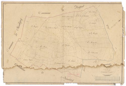 Courcelles-lès-Montbard - Section C - 3 P PLAN 211/5