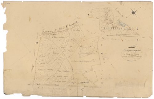 Courcelles-lès-Semur - Section A2 - 3 P PLAN 212/3