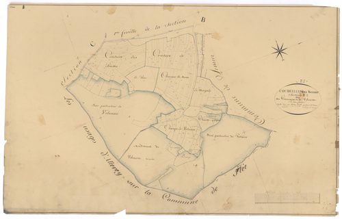 Courcelles-lès-Semur - Section B2 - 3 P PLAN 212/5
