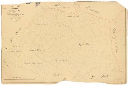 Courlon - Section A1 - 3 P PLAN 215/2