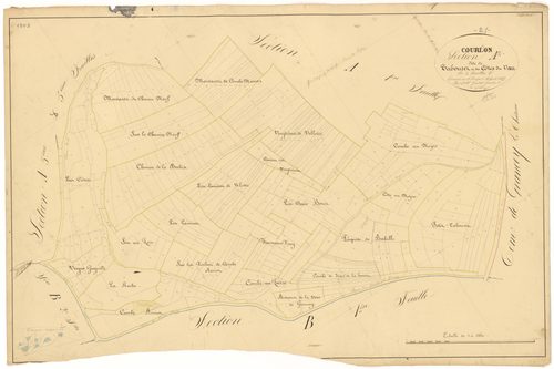 Courlon - Section A2 - 3 P PLAN 215/3