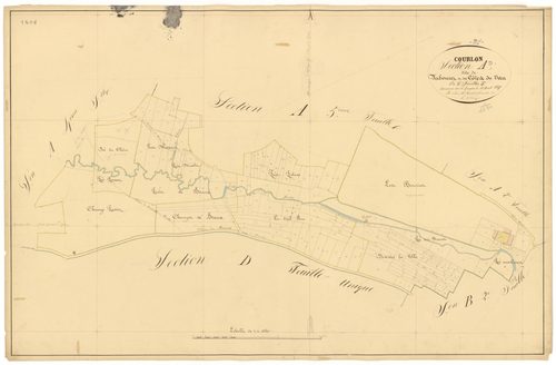 Courlon - Section A3 - 3 P PLAN 215/4