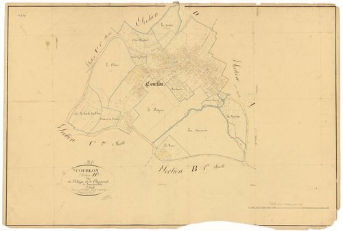 Courlon - Section B2 - 3 P PLAN 215/8