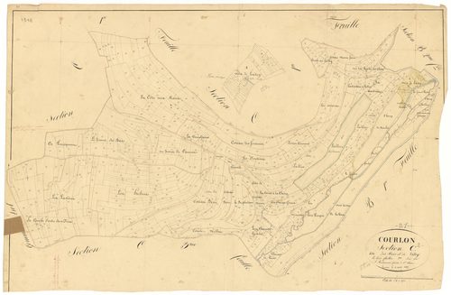 Courlon - Section C2 - 3 P PLAN 215/10