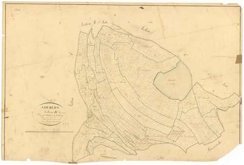 Courlon - Section D - 3 P PLAN 215/12