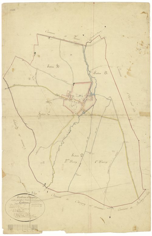 Couternon - Tableau d'assemblage - 3 P PLAN 217/1