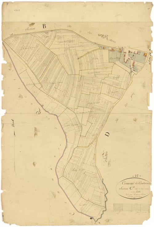 Couternon - Section C - 3 P PLAN 217/4