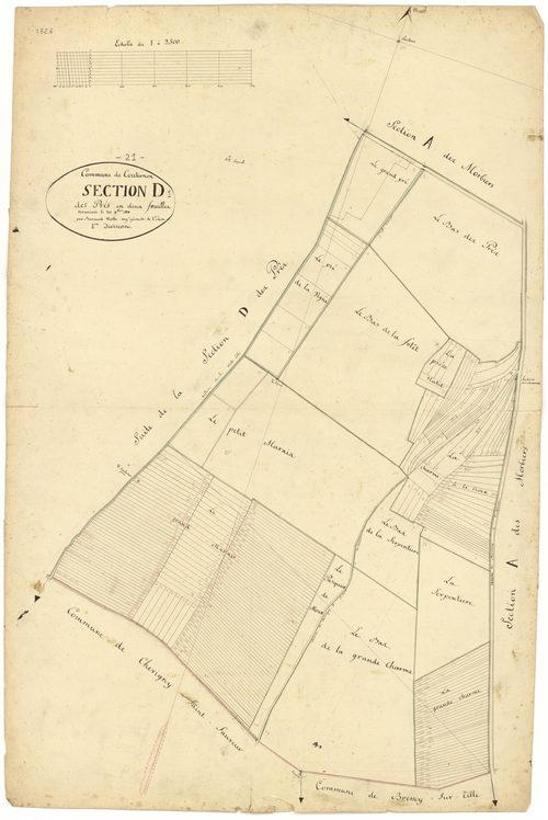 Couternon - Section D1 - 3 P PLAN 217/5