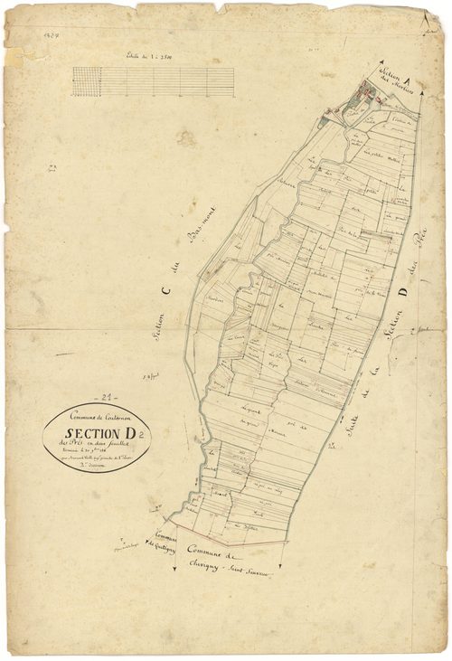 Couternon - Section D2 - 3 P PLAN 217/6