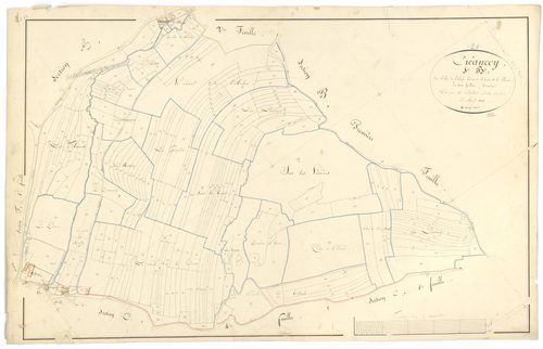 Créancey - Section B2 - 3 P PLAN 218/5