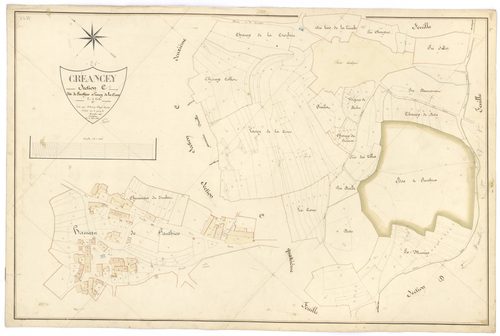 Créancey - Section C3 - 3 P PLAN 218/8