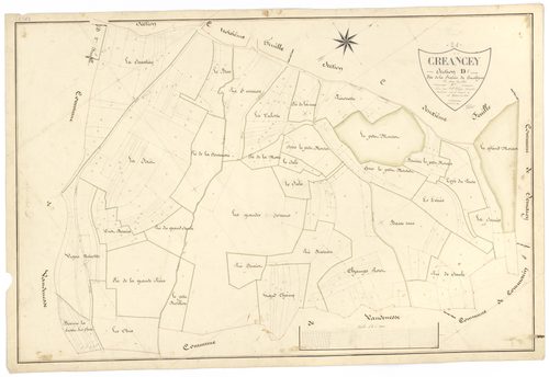 Créancey - Section D1 - 3 P PLAN 218/10