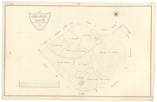 Créancey - Section D2 - 3 P PLAN 218/11