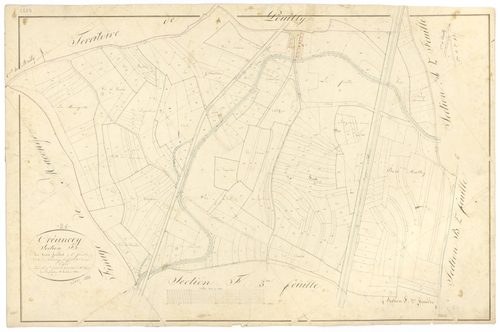Créancey - Section F1 - 3 P PLAN 218/14