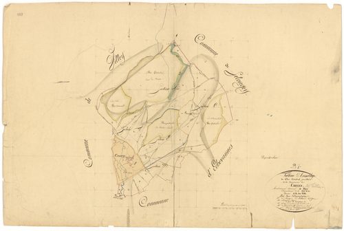 Crécey-sur-Tille - Tableau d'assemblage - 3 P PLAN 219/1