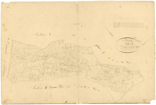 Crécey-sur-Tille - Section B1 - 3 P PLAN 219/3