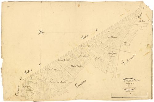 Crécey-sur-Tille - Section D - 3 P PLAN 219/6